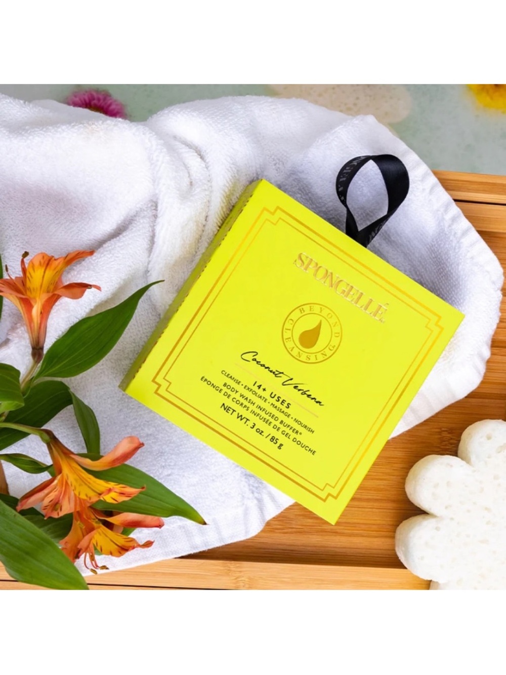 Spongelle Coconut Verbena Body Buffer